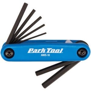 Park Tool AWS-10 Folding Hex Wrench Set